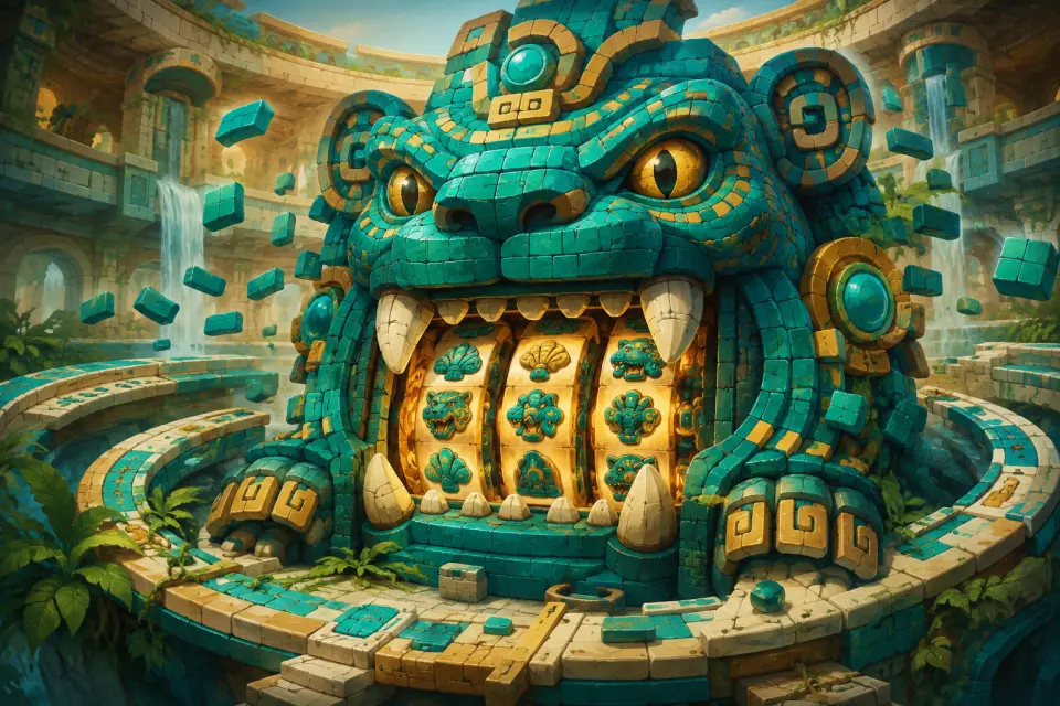 Turquoise Jaguar Mosaic
